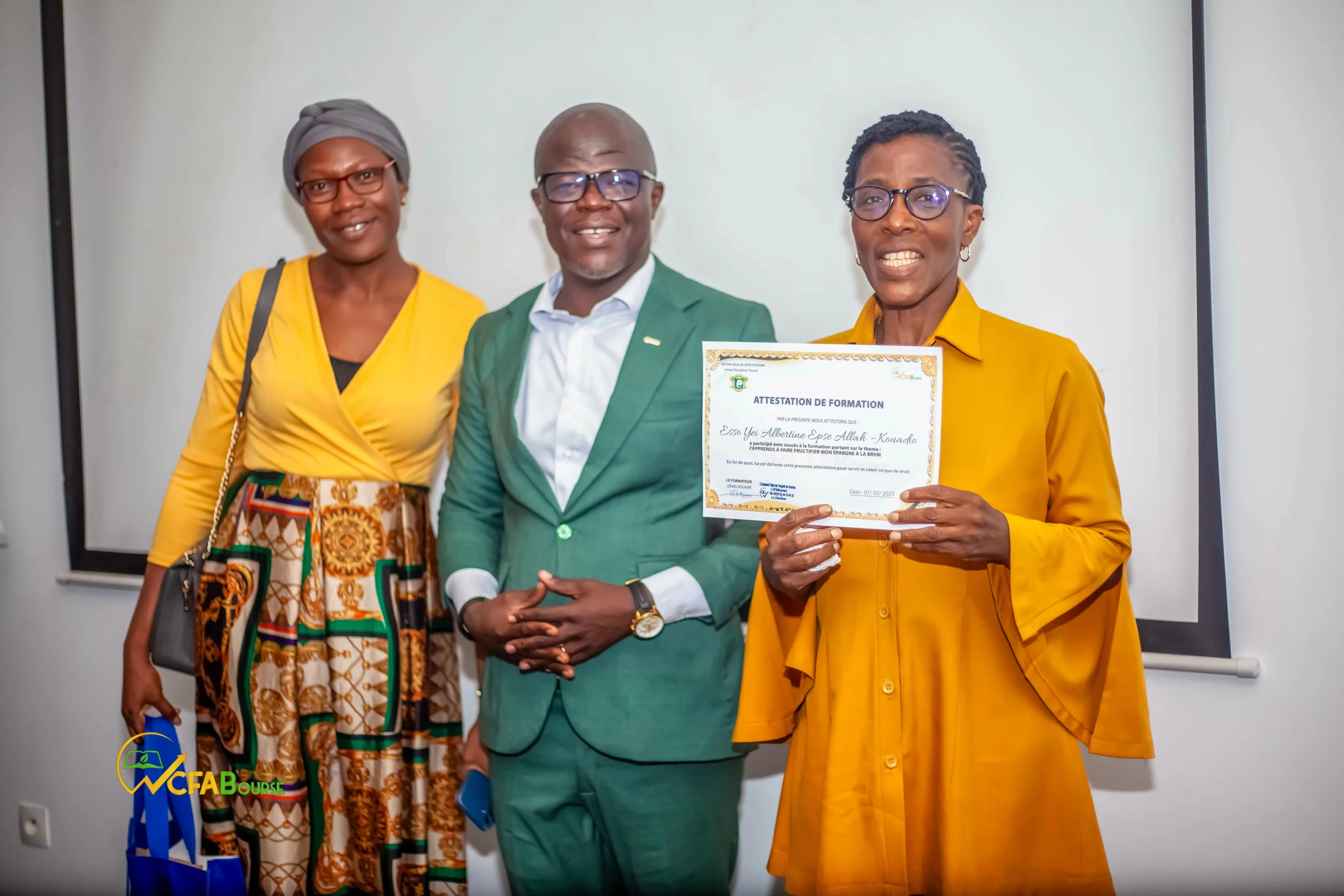 Diplômés CFA Bourse